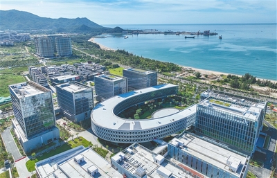 崖州灣科技城深海科創(chuàng)公共平臺建設加快收尾